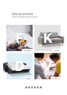Sofa og sovesofa
